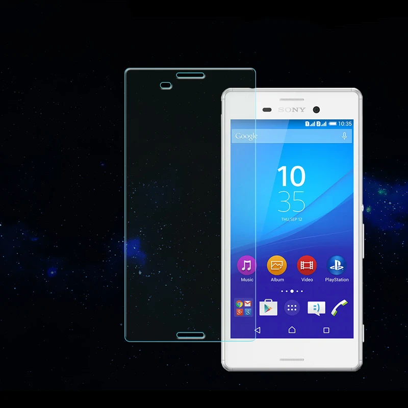 Фото Закаленное стекло для Sony Xperia M4 Aqua защита экрана 9H 0,3 мм взрывозащищенное Закаленное стекло для Sony M4 E2303 E2353 пленка №5