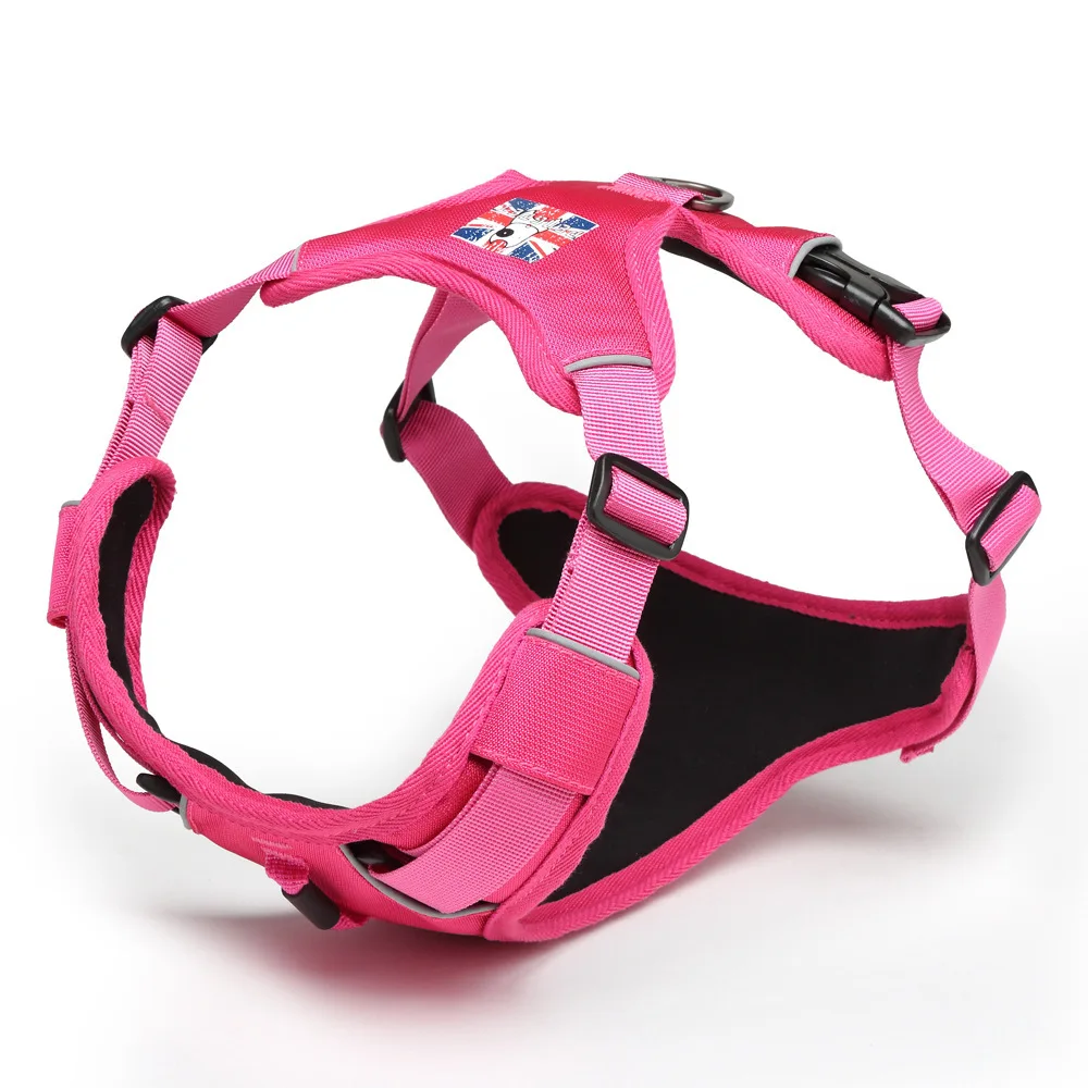 Шлейка для собак SandyFloyd нейлоновый сетчатый жилет поводок нагрудный ремень