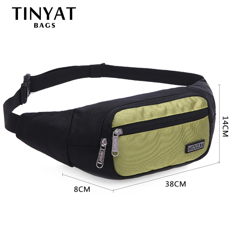 Поясная Сумка TINYAT для мужчин и женщин забавная Повседневная бананка денег