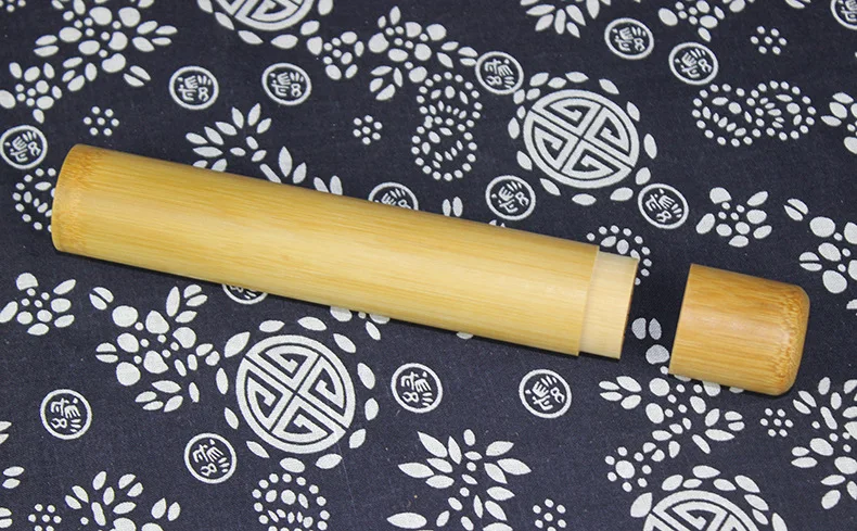 1 шт. бамбуковый чайный Caddy набор кунг фу чайная канистра коробка для специй