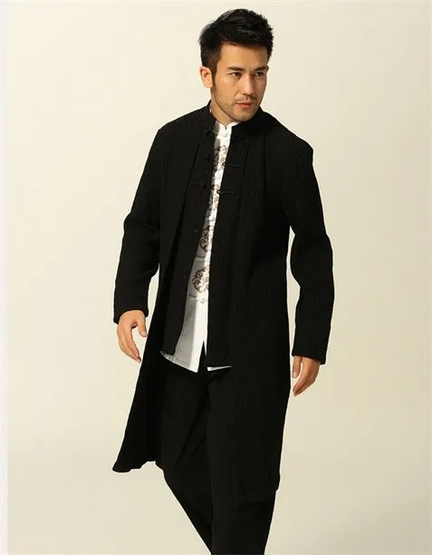 Новый модный костюм танга новинка темно синий мужской классический топ в