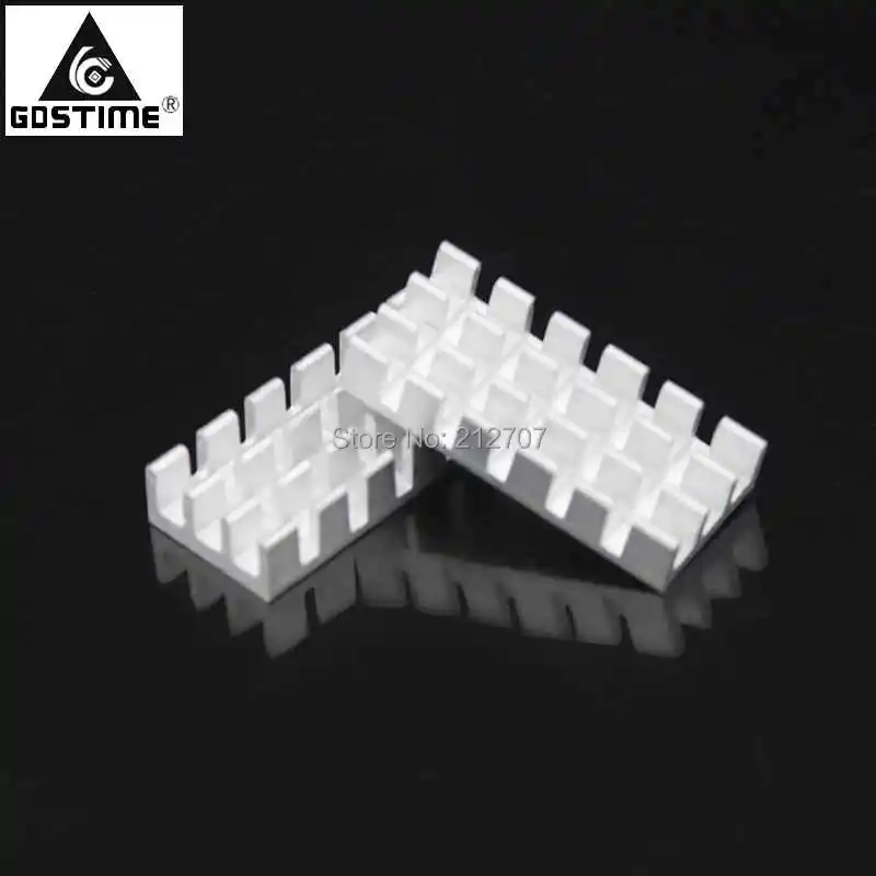 20 шт. алюминиевый радиатор для охлаждения Gdstime 25x11x5 мм|Кулеры и системы