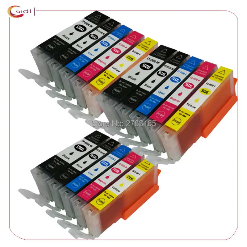 15 шт. картриджи для принтера canon Pixma MG5400 MX925 MX725 MG5450 MG5550 MG6350 MG6450 MG5650 IP7250 | Компьютеры
