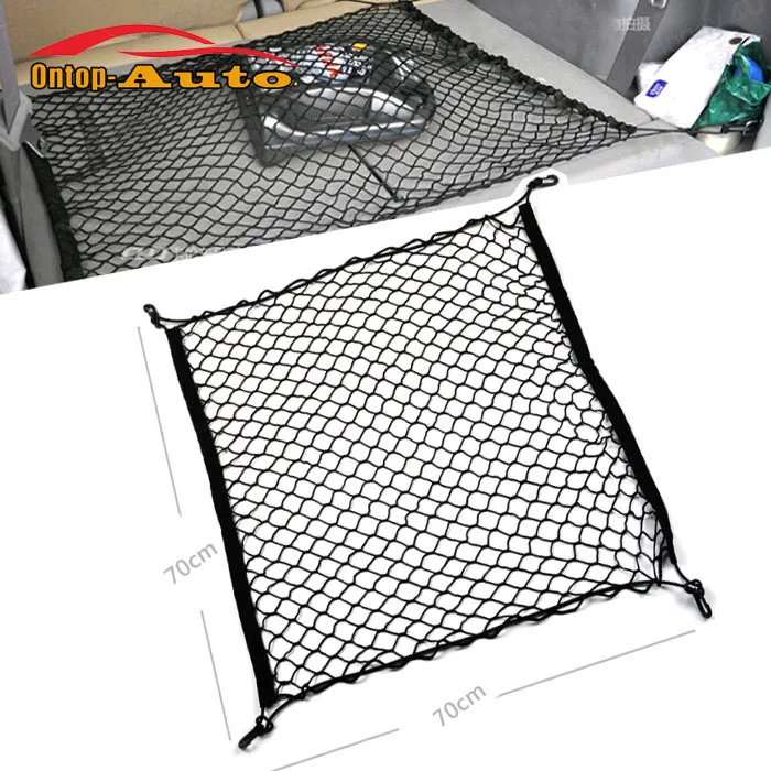 Universal Car Rear Tail Trunk Cargo Storage Net Elastic Organizer for Audi Bmw VW Chevy Jeep Honda Toyota | Автомобили и