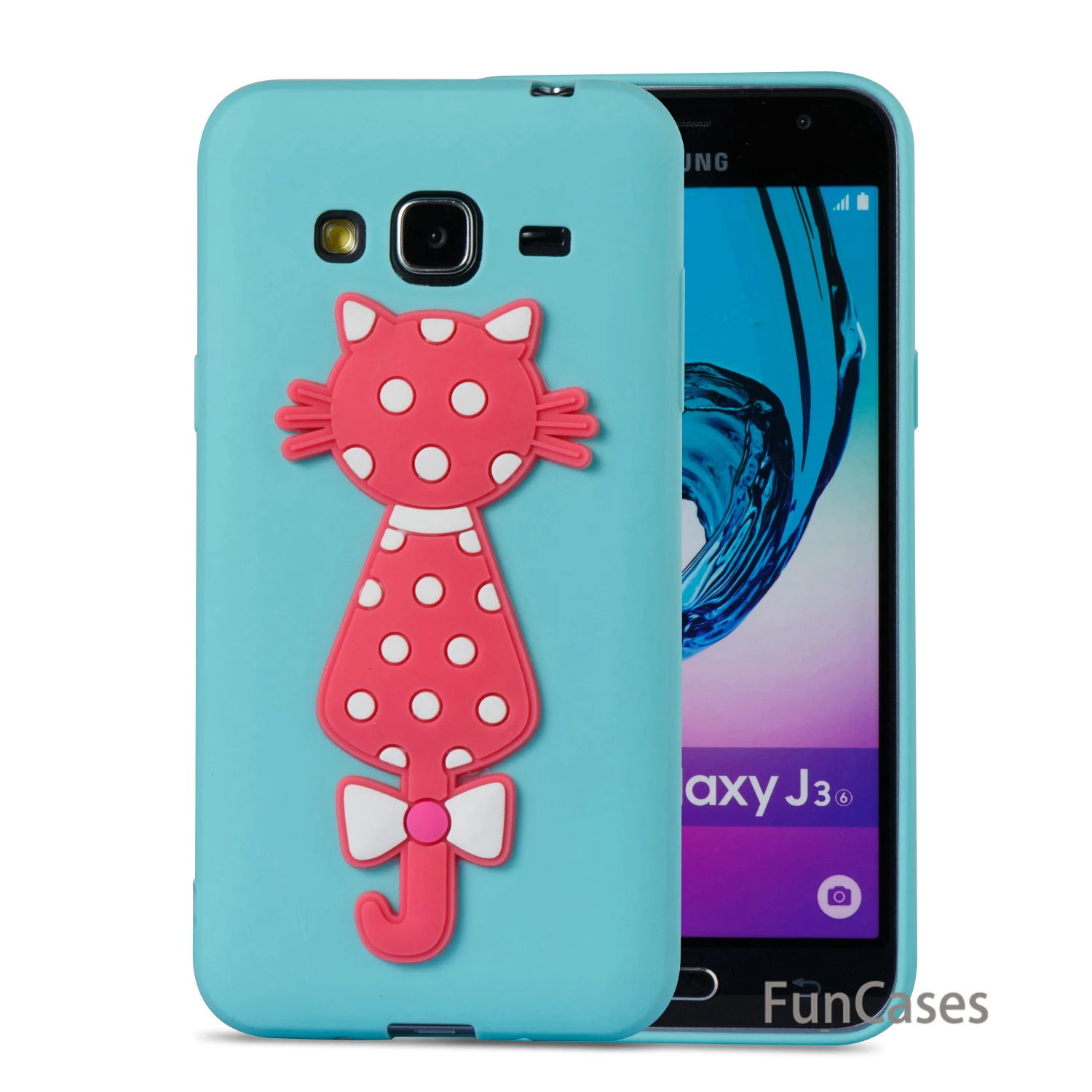 Модная чехол СПС покрытие samsung J3 Мягкий силиконовый для телефона Hoesje