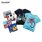 Летняя футболка для мальчиков хлопковые рубашки для девочек, футболки с короткими рукавами для детей, детские футболки с рисунком детские футболки