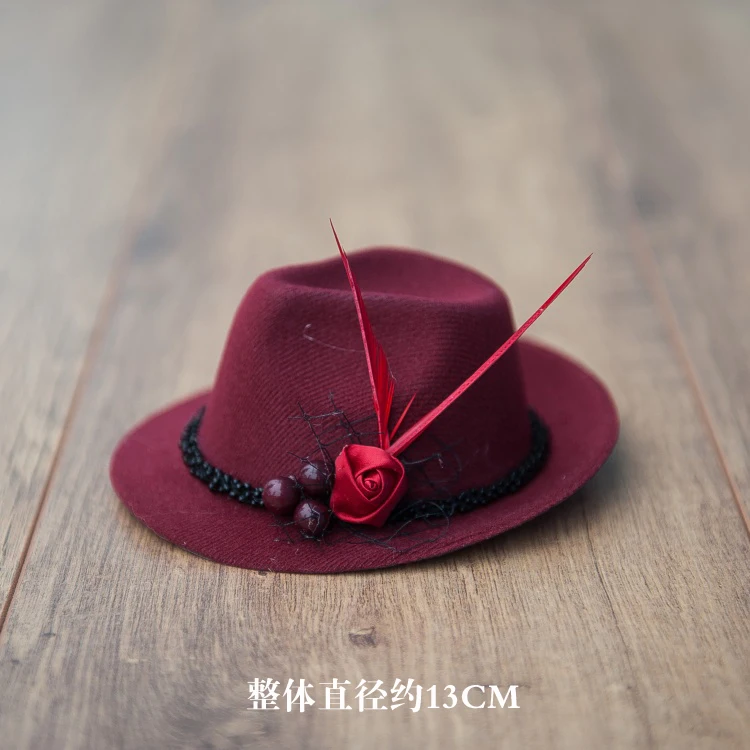 Реквизит для фотосъемки новорожденных полихроматическая ковбойская шляпа Фото