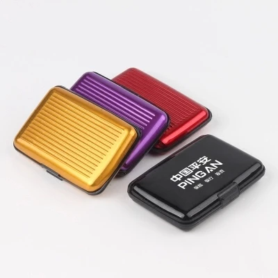 Новые персонализированные логотип изготовленные на заказ кредитной держатель