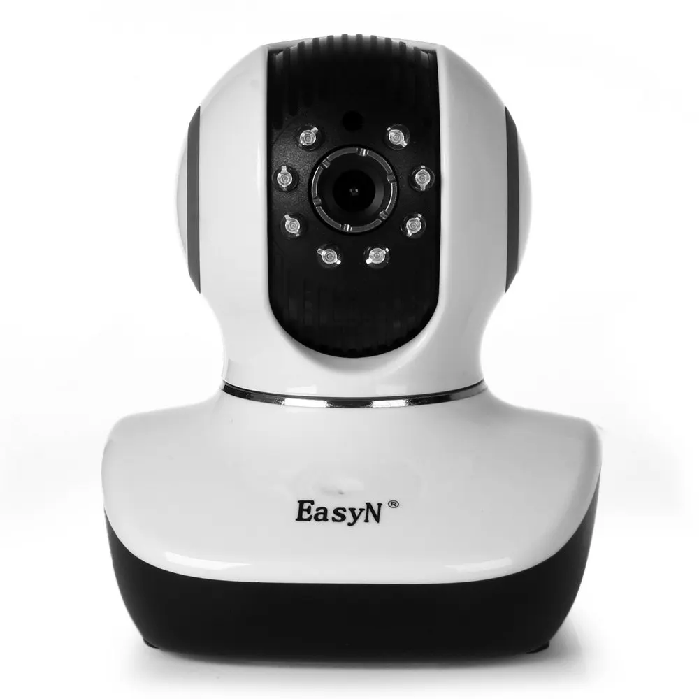 EasyN 10D Mini 1.0MP 720P H.264 CMOS Wireless IP Camera with Pan/Tilt Night Vision Two-way Audio CCTV Baby Monitor |