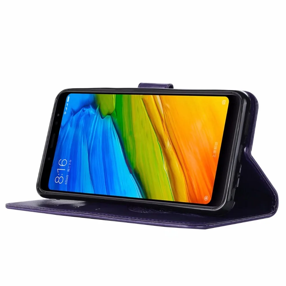 Кожаный чехол книжка для Xiaomi Redmi Note 5 Pro Pro|Бамперы| |