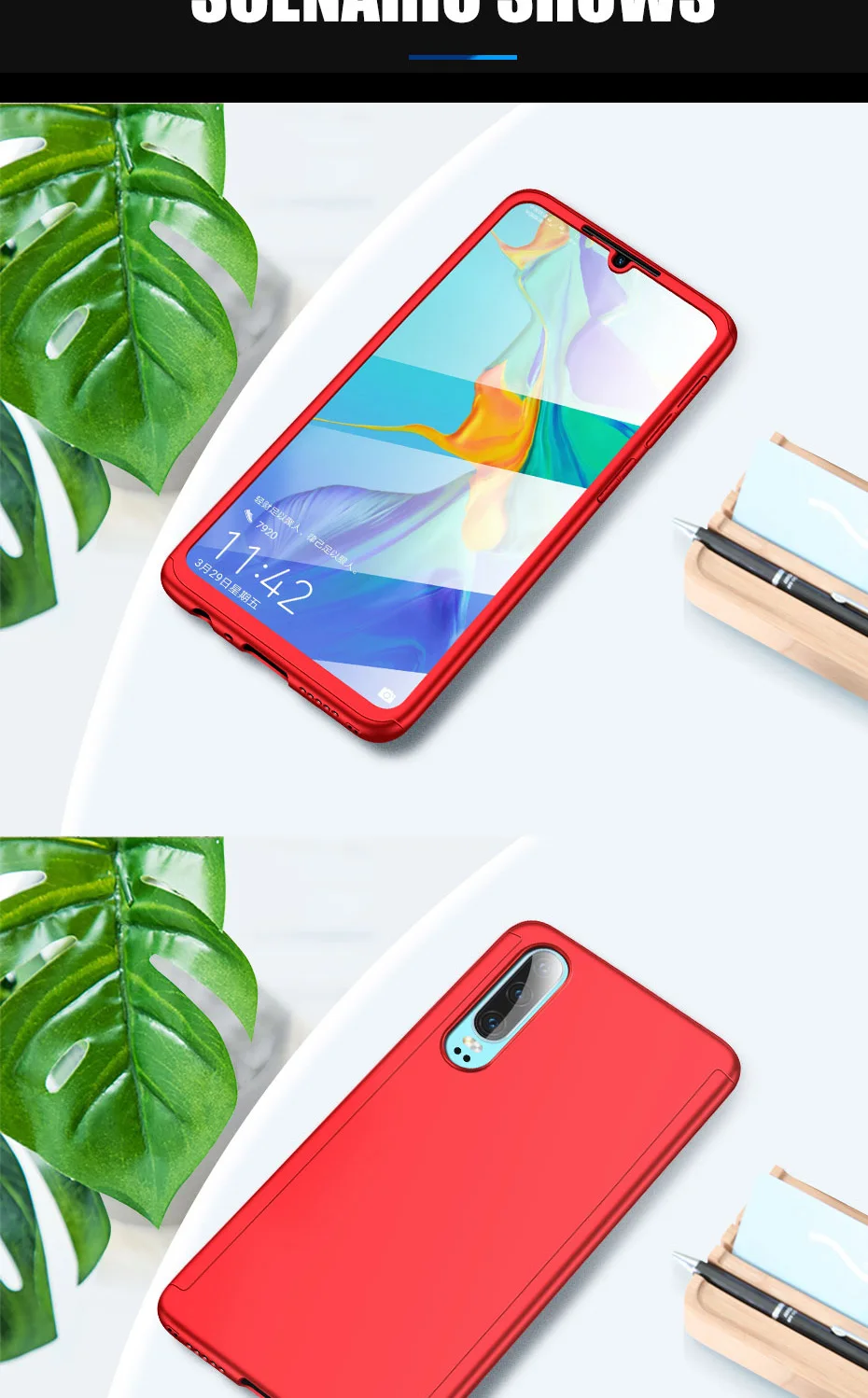 360 Полный чехол для телефона huawei Honor 20 чехол противоударный чехол для Honor 20Pro 8 9 10 Lite 8S 8C 8X 8A Передняя и задняя оболочка