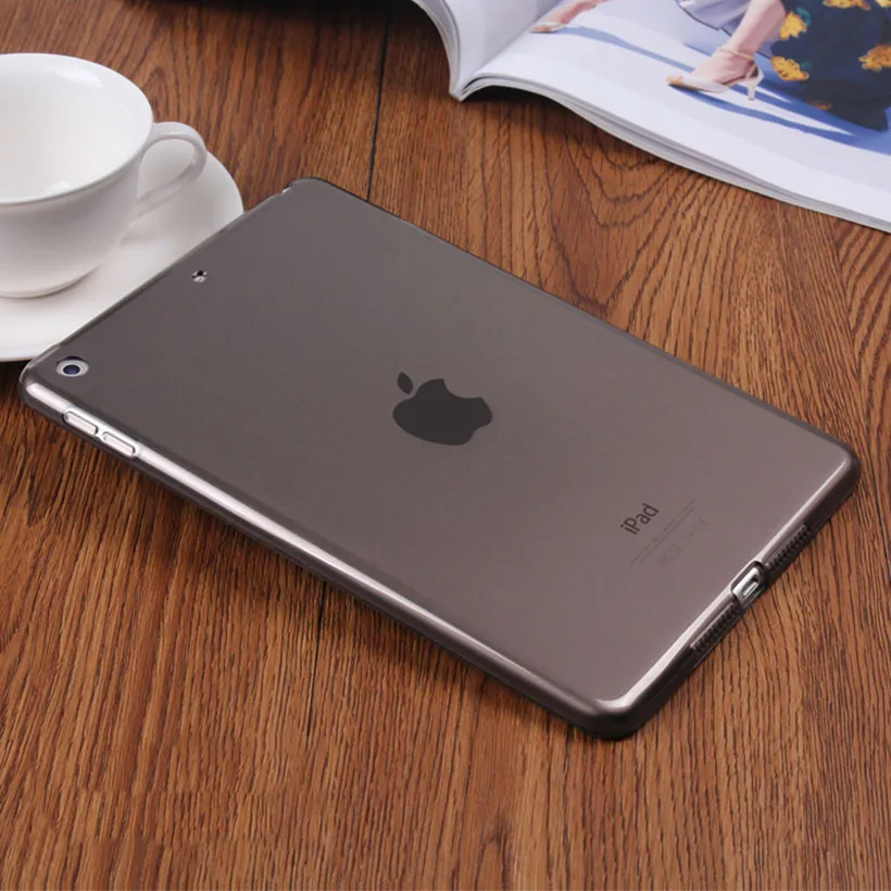 Fundas для iPad Чехол iPad 6го поколения чехол для планшета для iPad 9,7 5th 5 6 Gen градиентный Кристальный силиконовый чехол задняя крышка