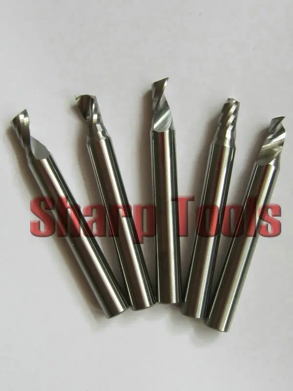 Индивидуальные 5 шт. 6*5*8 мм Одна Флейта алюминиевые режущие биты ЧПУ фрезерные