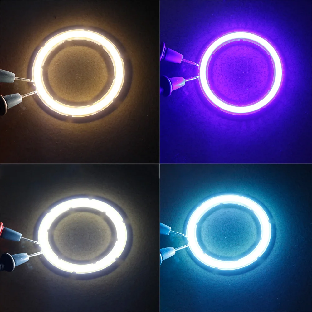 1 пара 70 мм глаза ангела 12 В 14 в|led cob|decoration ledcob led |