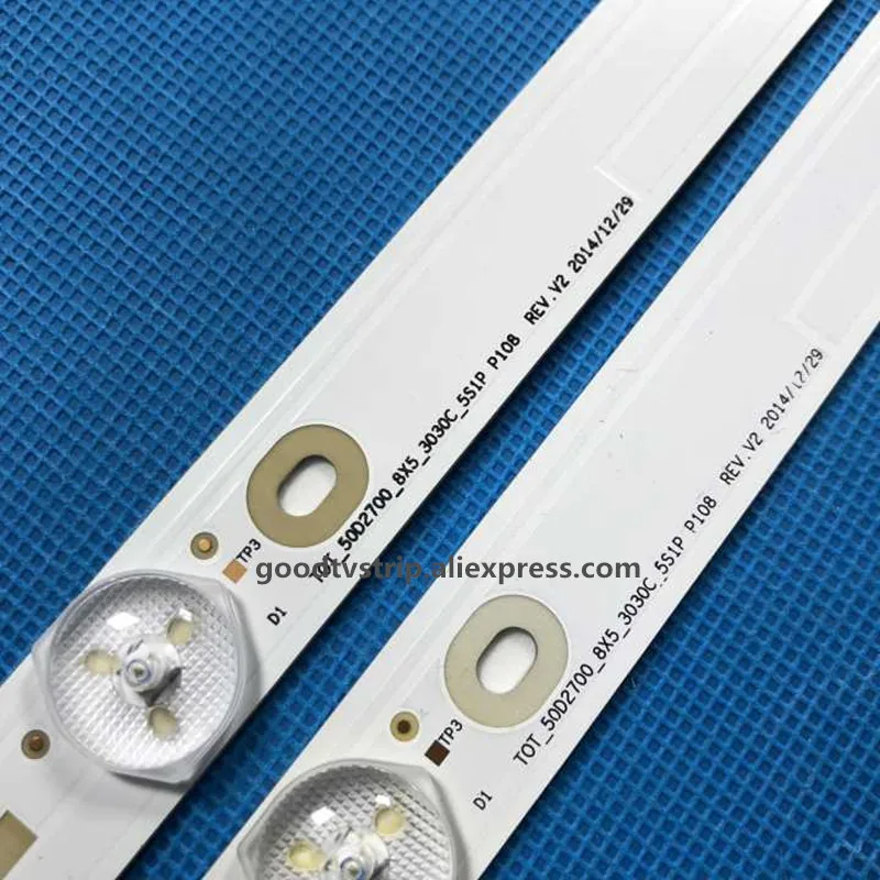 TCL L50F3800A Led Подсветка T0T-50D2700-8X5-3030C-5S1P 4C-LB500T-YH2 TCL-ODM-55-D1500-8X5-3030C-V1 | Лампы и освещение
