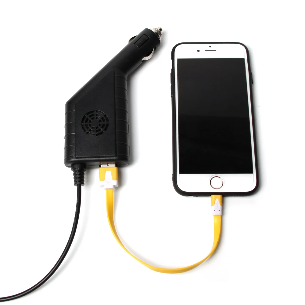 Автомобильное зарядное устройство с дистанционным управлением USB портом 2 в 1 для