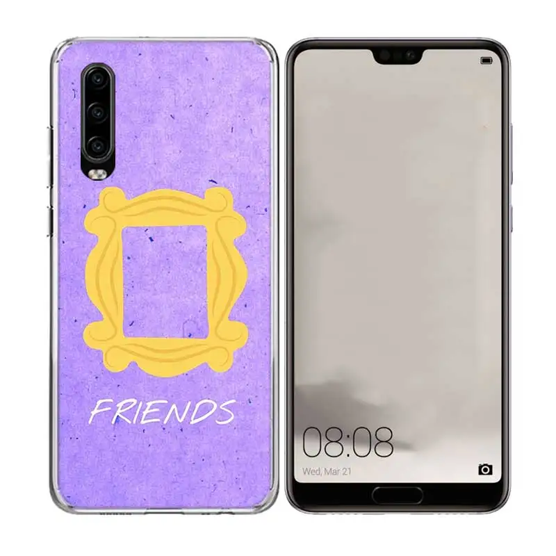 Роскошный чехол для телефона Best Friends BFF Huawei P30 P20 P10 lite Plus Mate 20X20 10 Pro P Smart 2019 + 2018 Nova 4 |