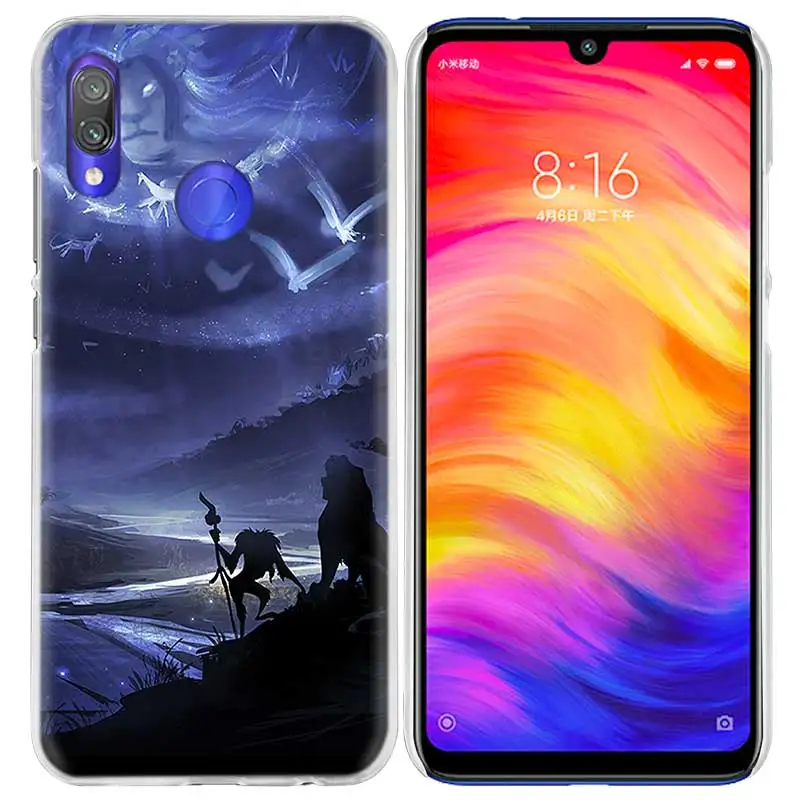 08 Жесткий чехол для телефона Hakuna Matata lion king для Xiao mi Red mi Note 7 8T 6 6A Pro S2 5 5A 4X mi A1 A2 9 Note10 8 lite Play F1 - Цвет: 08