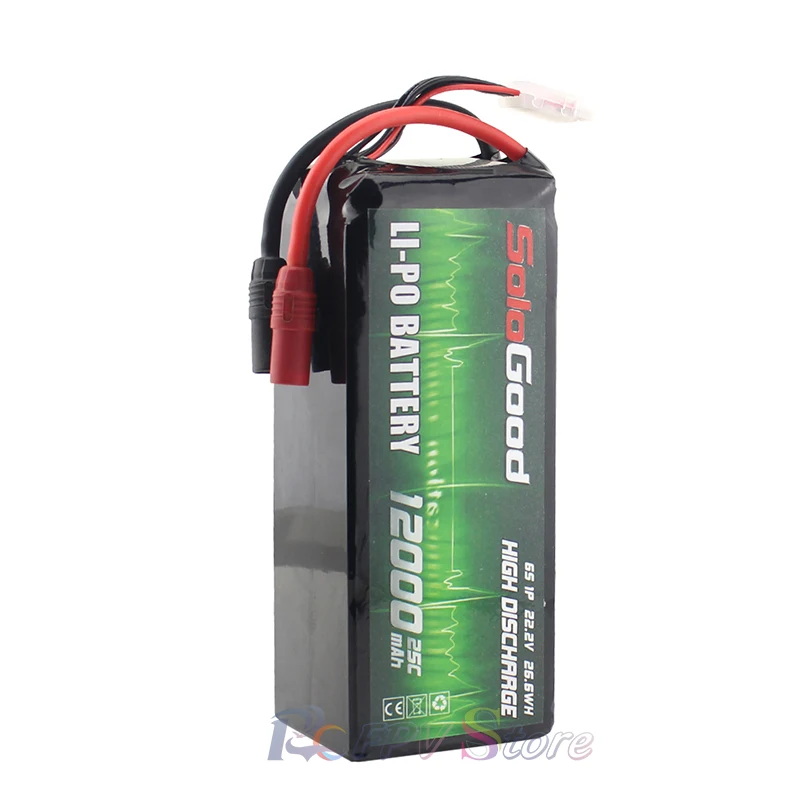 SoloGood 22000 16000 12000 MAH 22,2 V 6S литиевые батареи для авиационной модели большой емкости для защиты растений БПЛА