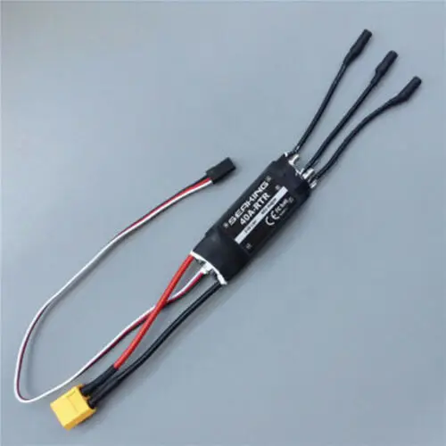 Hobbywing Seaking 40A с водяным охлаждением ESC двухсторонний регулятор скорости для RC Marine |