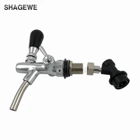 homebrew beer tap faucet adjustable faucet with chrome plating beer brewing tap with quick adapter ball lock liquid disconnect