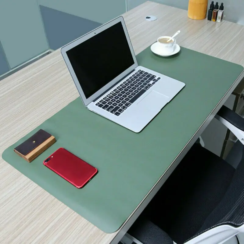 

UK Ultra Large Mouse Pad Mat Gaming Desk Leather Writing Mat Home Office Use