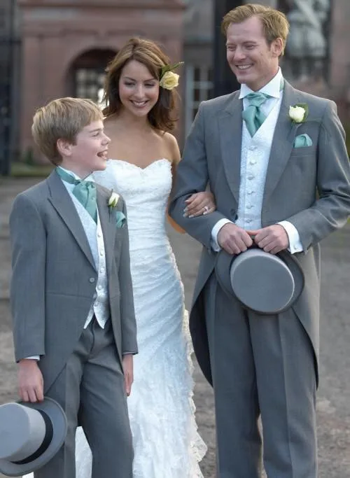 Мужские свадебные костюмы с брюками из 3 предметов пальто ласточкой мужские для