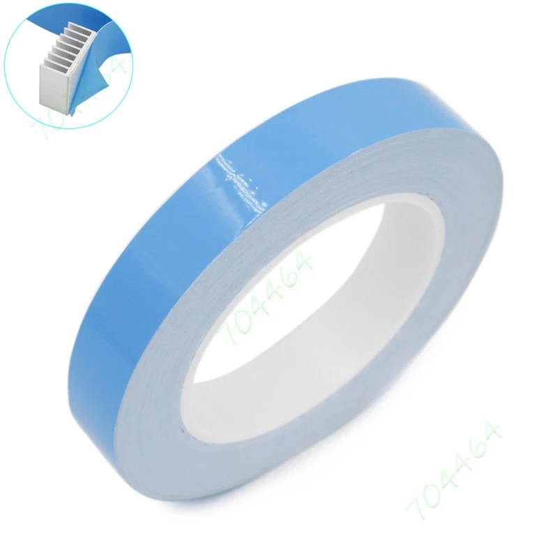 20 мм x м двухсторонняя клейкая Термальность Проводная силиконовая лента для