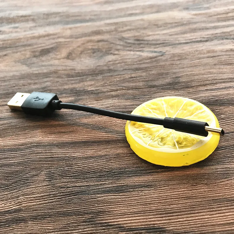 QQQRGB 12 см короткий кабель Type c позолоченный 2A Быстрая зарядка данных Тип C зарядное