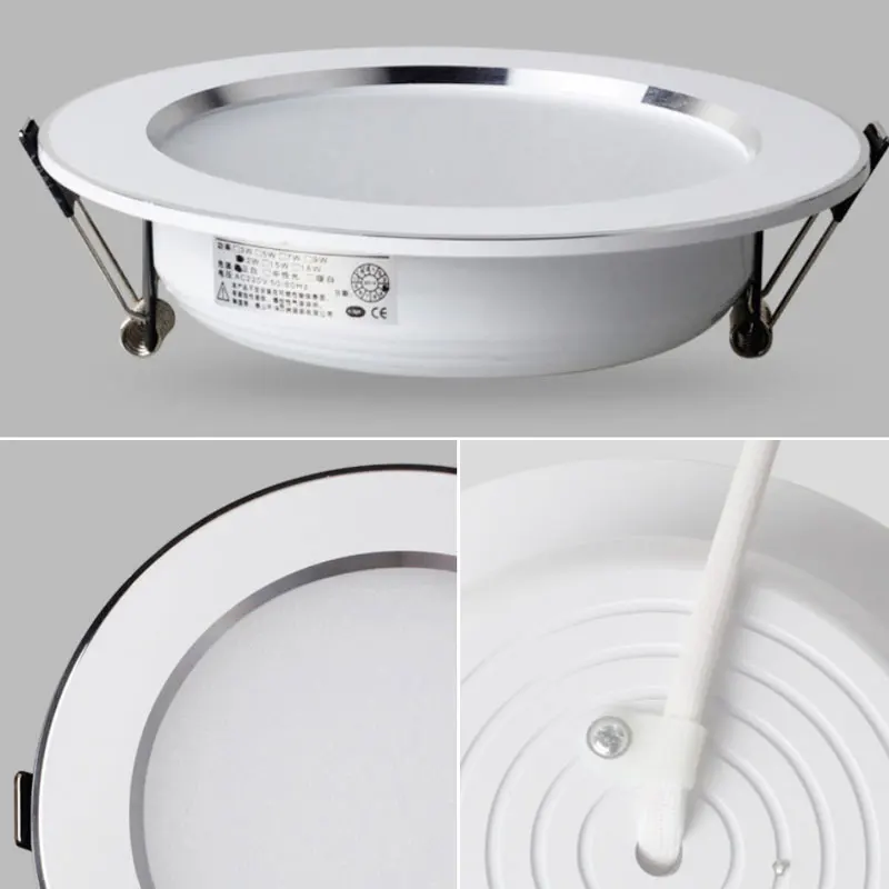 4pcs/lot LED downlight lights High quality 3W / 5W/ 7W 9W /12W /15W light indoor lamp AC230V Bulb kitchen led | Лампы и освещение