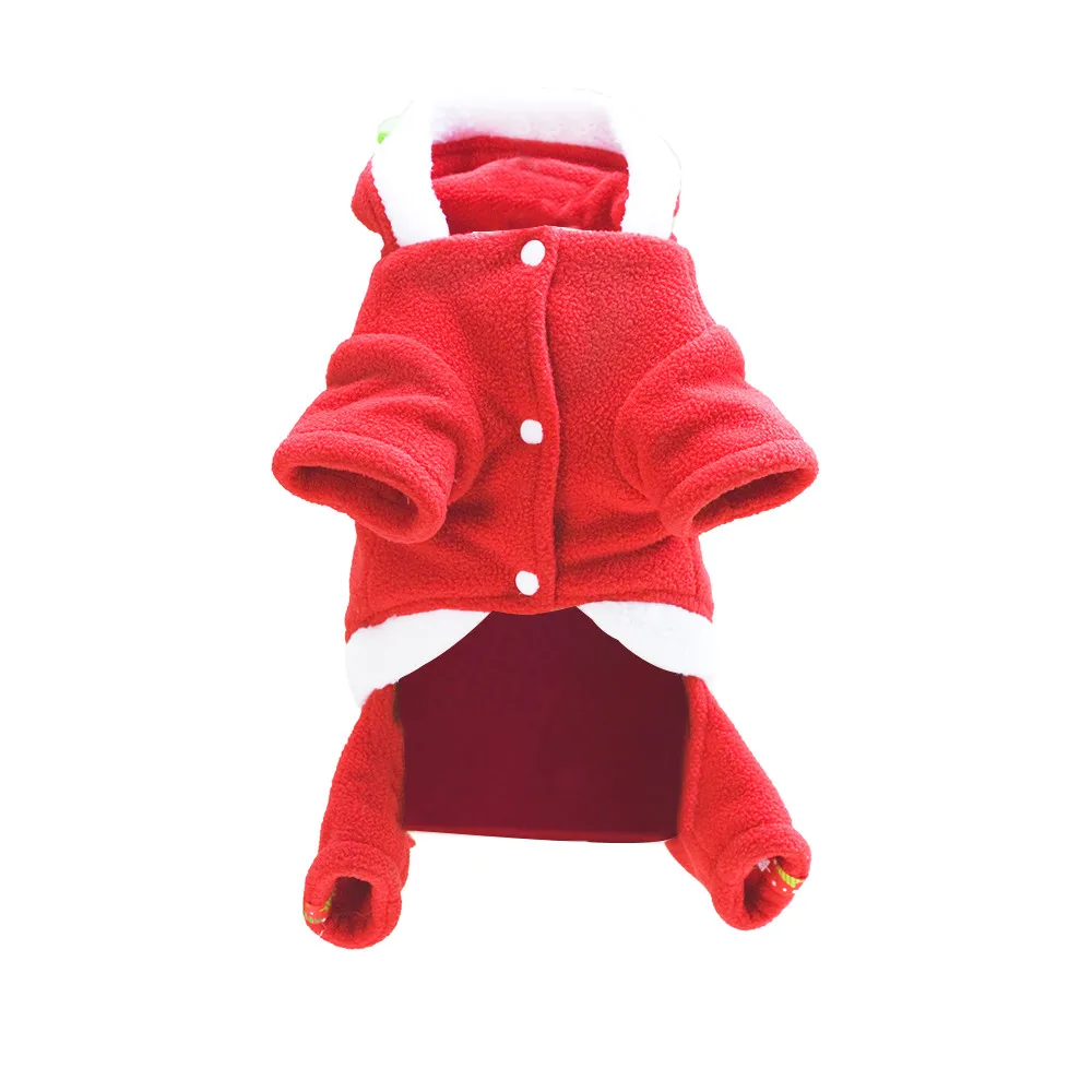 Фирменная Новинка милая Рождественская Одежда для животных щенков собак зимнее