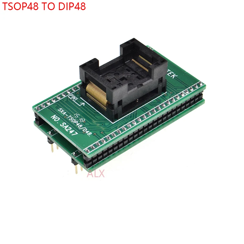 Sa247 tsop48 к dip48 программатор адаптер гнездо IC конвертер тестовый чип tsop для RT809F RT809H и