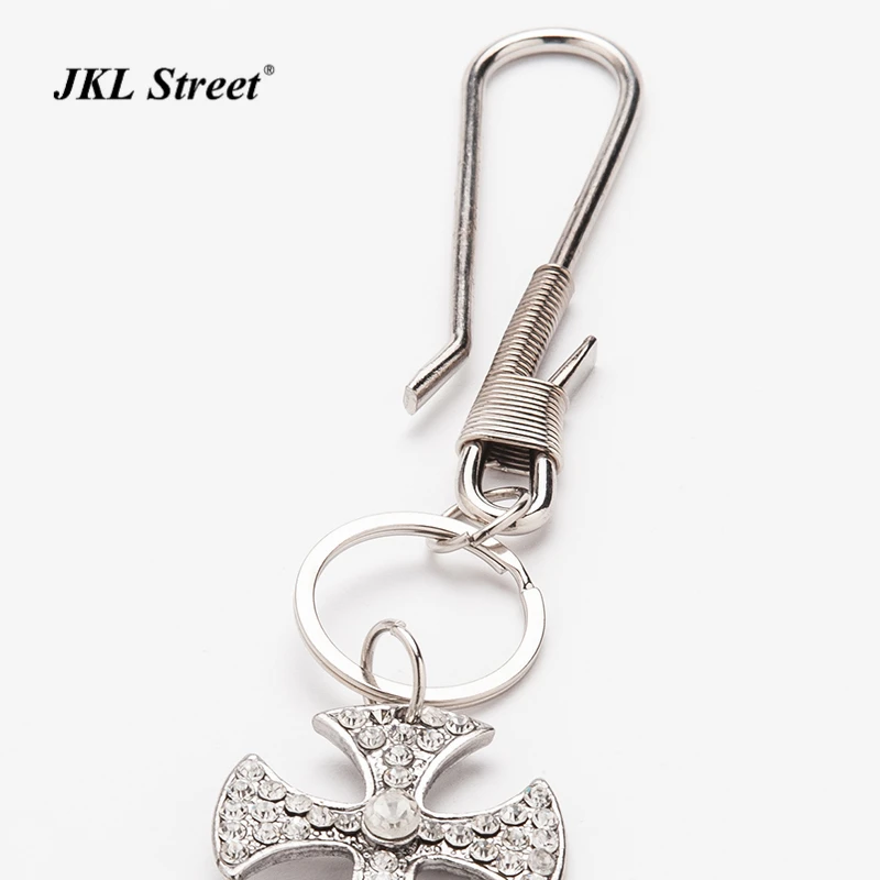 Кристалл из сплава крест совместных 2 слоя Металлические улитки Ссылка талия