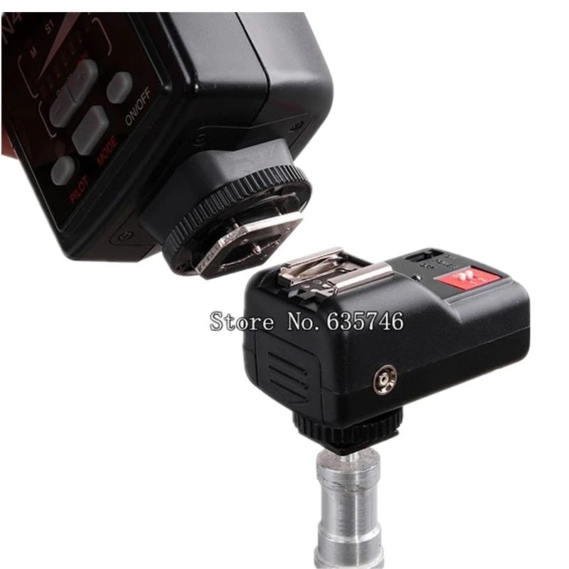 Беспроводной/радиоприемник с 4 каналами для фотостудии canon nikon pentax 600d d3100 d7000 d90