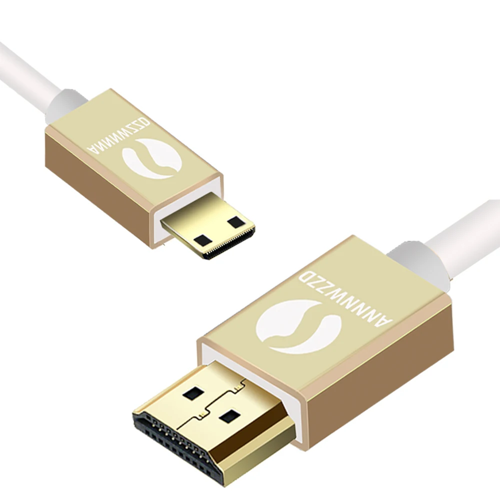 HDMI к MINI HDMI C Тип штекер высокоскоростной позолоченный мужской-Мужской HDMI кабель 1,4 Версия 1080p 3D для планшетов DVD