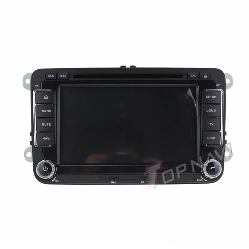 Topnavi Android 7 1 автомобильный DVD плеер радио для VW
