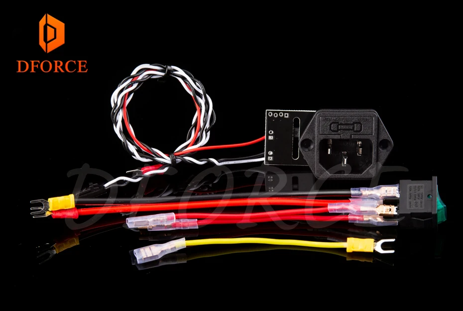 DFORCE высокое качество питания паника и блок питания PSU 24 V 250 W для Prusa i3 MK3 MK3S 3D комплект принтера