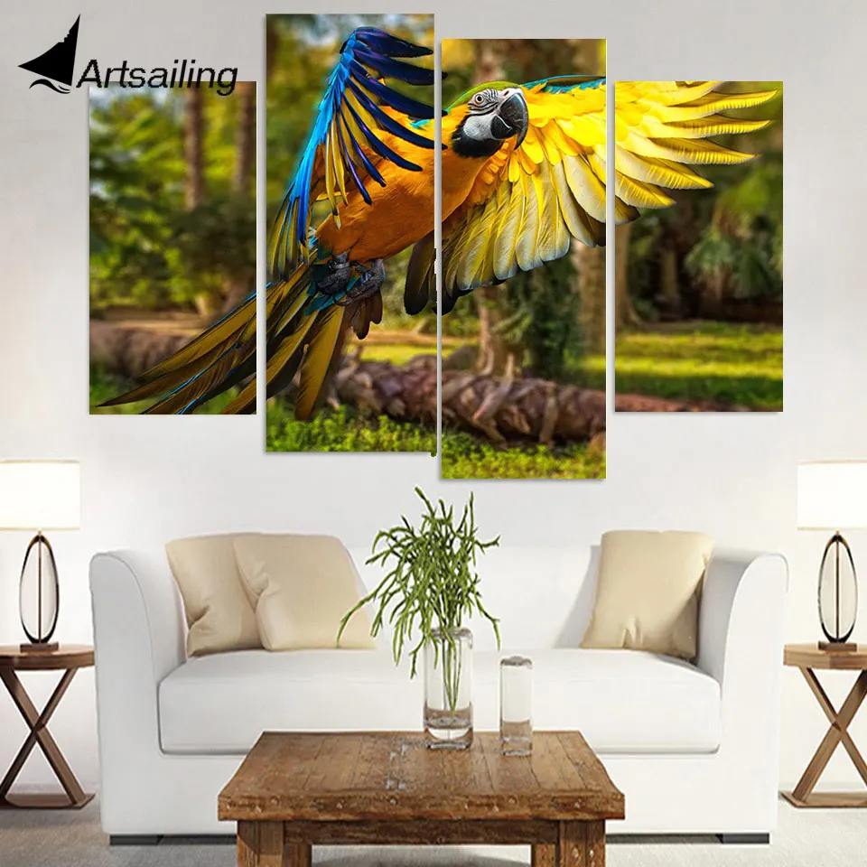 

4 панели Холст Искусство Холст Живопись планшетов HD печатная стена плакат печать домашний Декор картина для гостиной XA083D