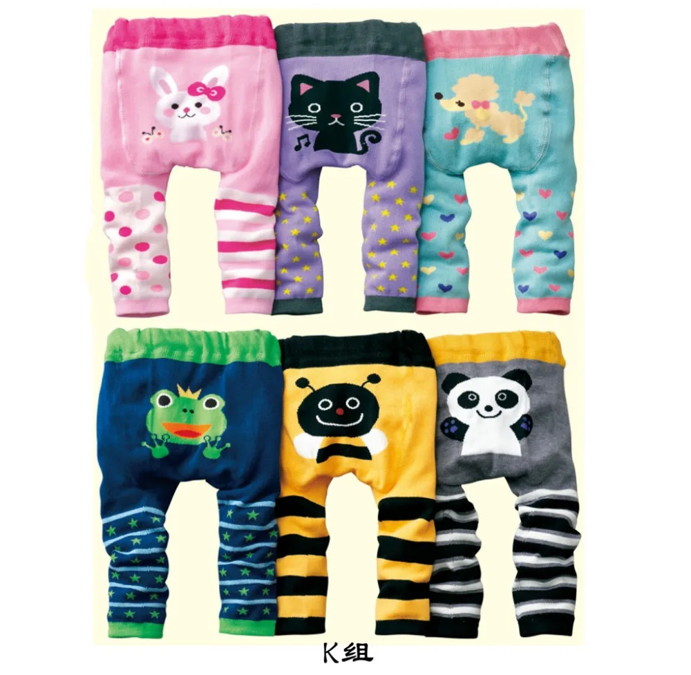 6 шт./лот детские леггинсы с рисунками животных для девочек и мальчиков легкие