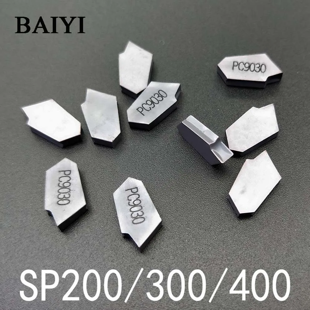 10 шт. SP200 PC9030 300 400 2 мм 3 4 мм|Токарный инструмент| |