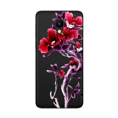 R16 Чехол для meizu c9, силиконовый черный мягкий чехол из ТПУ с цветочным рисунком для meizu c9 pro, защитный чехол для телефона s shell - Цвет: R16