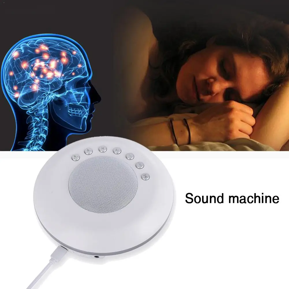 Белый шум машина счетчик сна белый USB Звуковая для ребенка Soother|Сон и храп| |