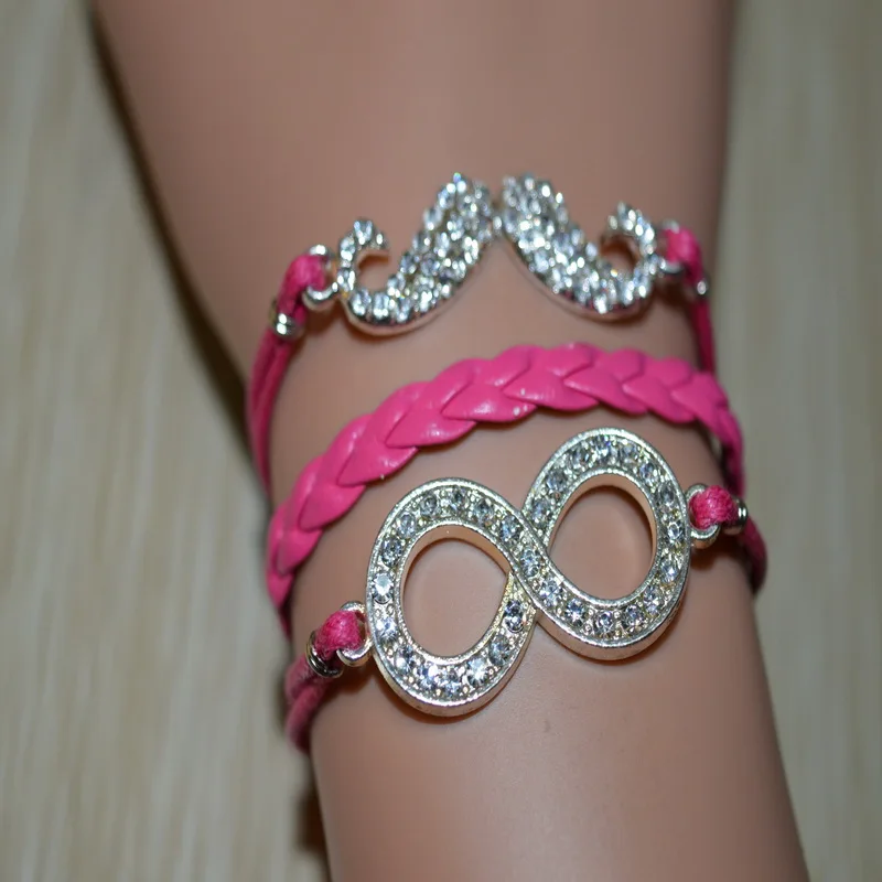 1 Шт. 2016 Женщин Уникальный Шарм Ювелирных Изделий Rhinestone Кристаллическое Борода