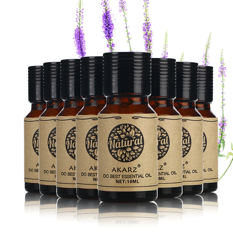 AKARZ известные фирменные блюда Helichrysum Eucalyptus Neroli myrh Ylang Oregano эфирные масла Geranium