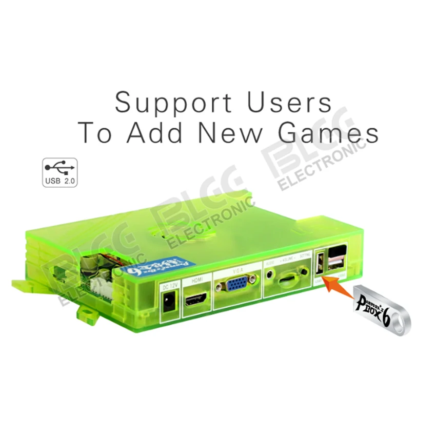 5 шт. Pandora's Box 6 1300 в 1 семья версия HDMI/VGA Выход игровая доска с jamma проводного