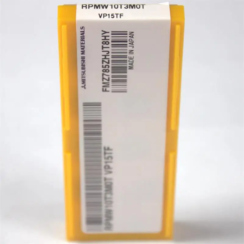 

10 шт./лот RPMW10T3MOT VP15TF фреза Mitsubishi ЧПУ Вставки для нержавеющей стали, сталь для держателя ЧПУ RPMW10T3MOT VP15TF