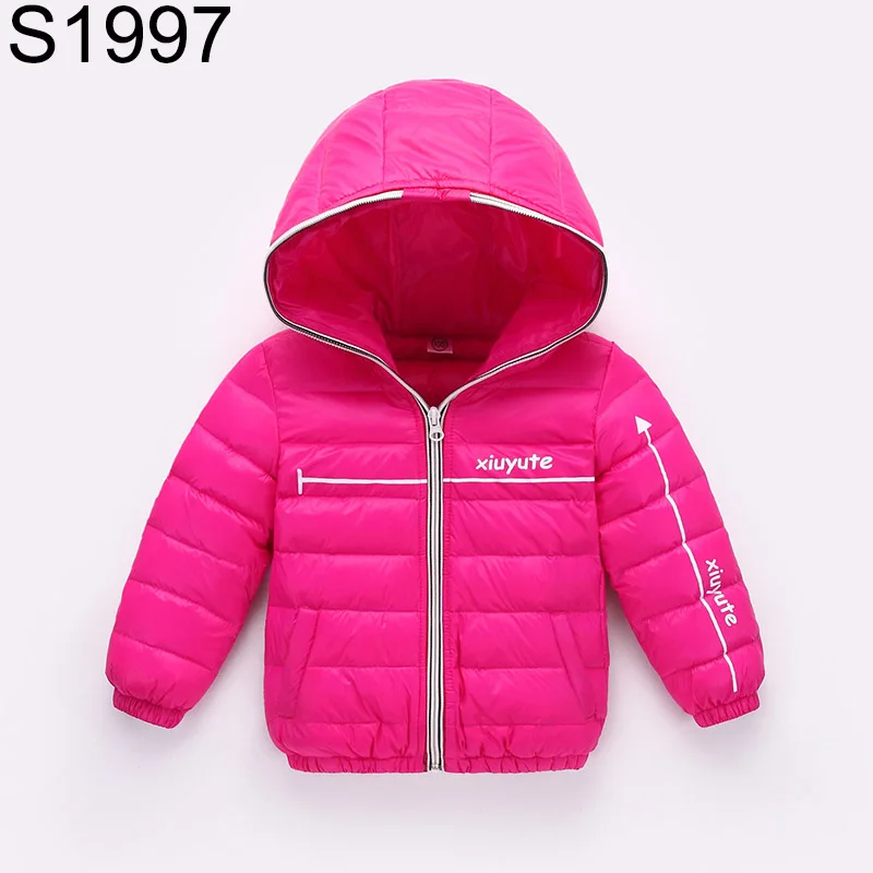 2017 Детские зимние куртки Детская куртка на гусином пуху Мужские парки Обувь для