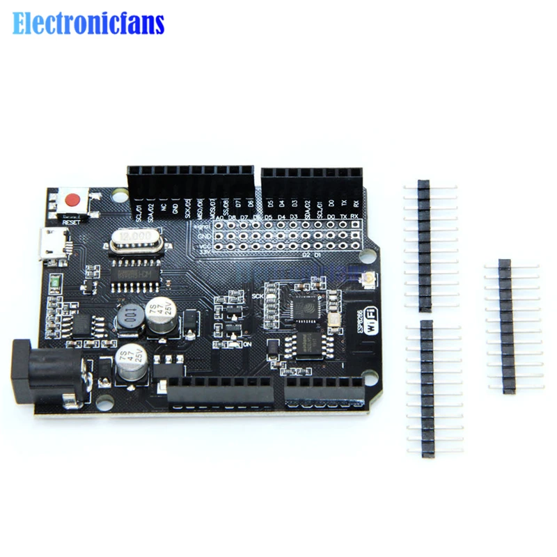 WeMos D1 R2 CH340 CH340G Wi-Fi беспроводной модуль 4 Мб флэш-Интернет вещей макетная плата на