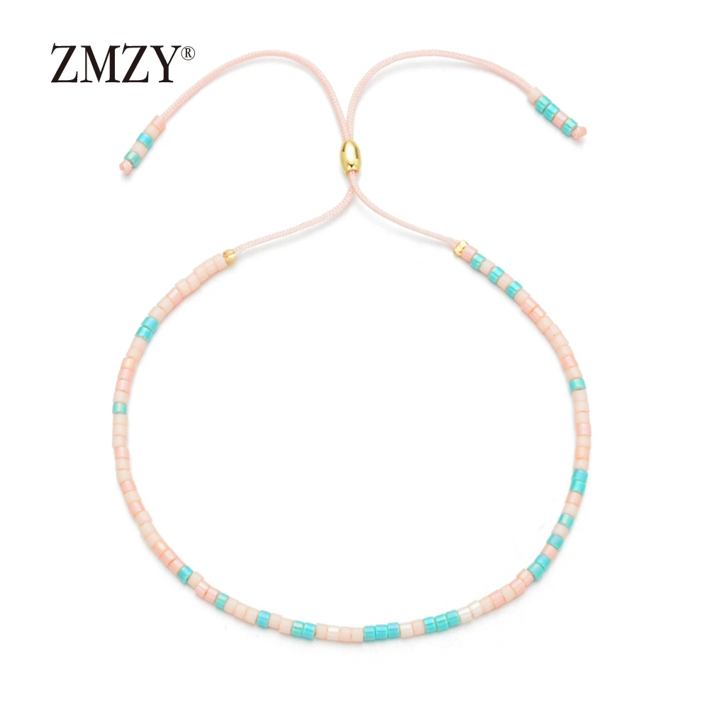 ZMZY Браслеты Boho браслет Femme Miyuki Bileklik Новая коллекция летние ювелирные изделия из
