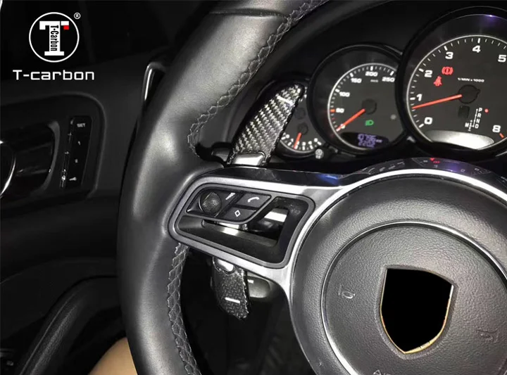Весло переключения руля для Porsche 718 911 из углеродного волокна 918 2013 2015